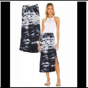 Young Fabulous & Broke Felicity Tie Dye Midi Skirt
